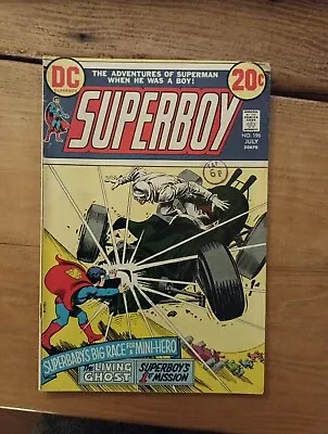 Buy Superboy # 196 DC Comics Bronze-Age Issue July 1973 VG • 4£