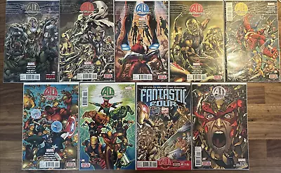 Buy Age Of Ultron Comic Lot #1-7 #10 AI Fantastic Four Tie-in *not A Complete Run* • 7.76£