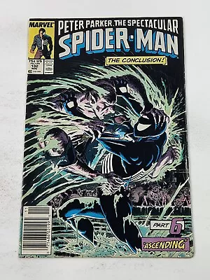 Buy Spectacular Spider-Man 132 NEWSSTAND Kraven's Last Hunt Pt 6 Conclusion 1987 • 10.09£