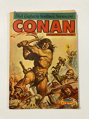 Buy CONAN The BARBARIAN TURKISH Comic #23 1980s • 15.52£