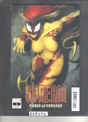 Buy Scream Curse Of Carnage #1 Artgerm Variant Venom Andi Benton • 7.76£