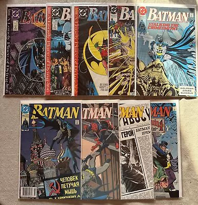 Buy Batman #440 - 448, DC Comics - High Grade - Comic Lot Of 9 • 17.85£