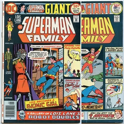 Buy Superman Family GIANT #s 173, 178 (DC Comics 1975) Supergirl Krypto Lois Lane • 11.61£