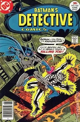 Buy Detective Comics #470 VG 1977 Stock Image Low Grade 1st Modern Hugo Strange • 7.14£