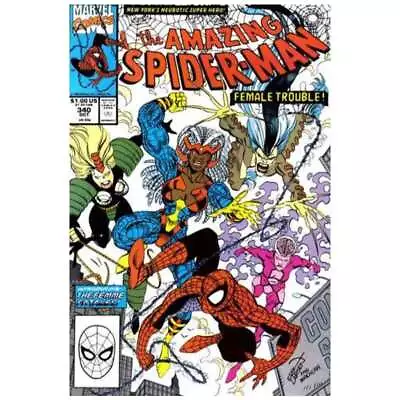 Buy Amazing Spider-Man #340 - 1963 Series Marvel Comics NM [d  • 12.01£