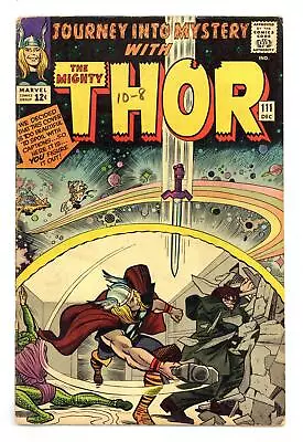 Buy Thor Journey Into Mystery #111 VG+ 4.5 1964 • 31.06£