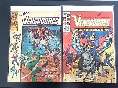 Buy Avengers #47 & 48 - Mexican Edition - Novedades - 1st App Black Knight • 116.49£