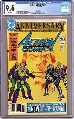 Buy Action Comics #544N CGC 9.6 Newsstand 1983 4386007006 • 64.57£