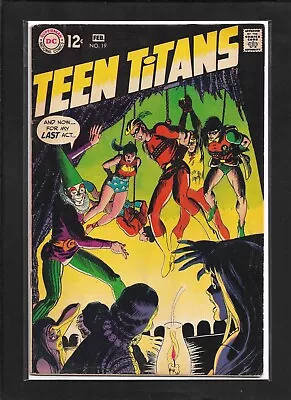 Buy Teen Titans #19 (1969): Nick Cardy! Gil Kane! Silver Age DC Comics! FN- (5.5)! • 12.51£