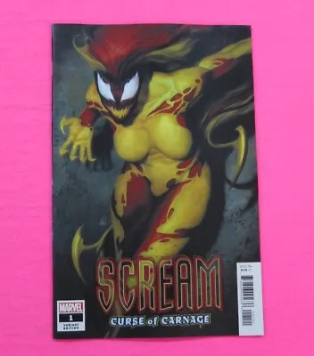 Buy SCREAM CURSE OF CARNAGE # 1 COMIC Marvel ARTGERM VARIANT • 4.62£