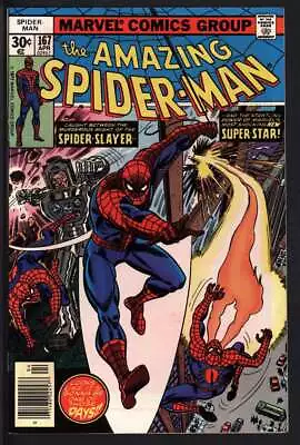 Buy Amazing Spider-man #167 7.0 // 1st Appearance Of Will O' The Wisp Marvel 1977 • 21.75£