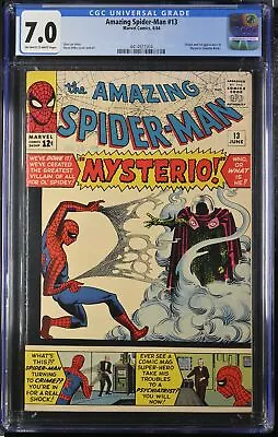 Buy Amazing Spider-Man #13 CGC 7.0 Off-White To White Pages • 1,750.50£
