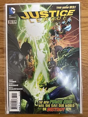 Buy Justice League #31 August 2014 Johns/Mahnke New 52! DC Comics • 0.99£