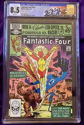 Buy FANTASTIC FOUR 239 CGC 8.5 WP Custom FF LABEL 1982 MARVEL🔥 1st AUNT PETUNIA • 31.03£