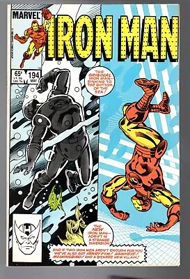 Buy Iron Man #194 - Marvel 1985 - Bagged Boarded - Vf/nm (9.0) • 27.03£