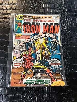 Buy The Invincible Iron Man #85 Marvel Comics 1976 Bronze Age - The Freak Final VF • 9.71£