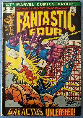 Buy Fantastic Four #122 - Galactus Unleashed Silver Surfer Stan Lee John Buscema • 6.21£