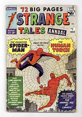Buy Strange Tales Annual #2 GD 2.0 1963 • 182.50£