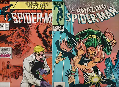 Buy Amazing Spider-Man #257 (1984) 2ND PUMA 1ST APP NED LEEDS HOBGOBLIN + WOS #30 • 9.71£