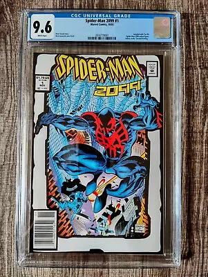 Buy Spider-Man 2099 #1 CGC 9.6 NM+ ToyBiz Variant 2nd Print 1st App Marvel 2001 MCU • 348.78£