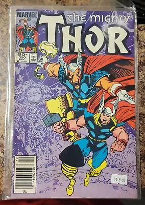 Buy Thor #350 (1984) Newsstand Beta Ray Bill Cover & Appearance Marvel Comics FN • 5.44£