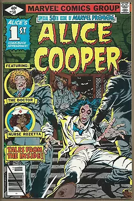 Buy 🔥marvel Comics Premiere #50*oct 1979*1st App Alice Cooper*doctor Who*direct*vf+ • 38.82£