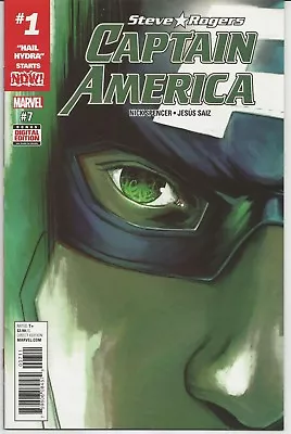 Buy Steve Rogers : Captain America #7 : Marvel Comics : January 2017 • 6.95£