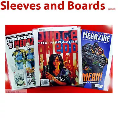 Buy 2000AD Comic Bags ONLY X100 New. For Progs Issues Magazines Best Of And Annuals • 21.99£