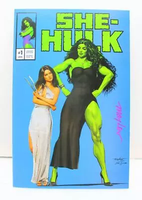 Buy She-Hulk #1 Marvel Comics Mike Mayhew Variant Cover Trade Dress COA • 34.91£