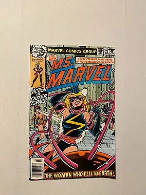 Buy Ms Marvel #23 Last First Series Issue Newsstand Variant 1979 • 15.53£