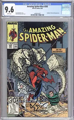 Buy Amazing Spider-Man #303 CGC 9.6 - Sandman-Silver Sable- McFarlane Cover • 38.79£