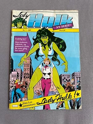Buy Savage She Hulk #1 NORWAY Foreign Edition Scarce Htf • 46.60£
