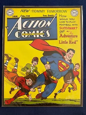 Buy Action Comics 128 Jan 1949 Dc Superman Poster Print Asgard Press 2017 Boring Art • 7.77£
