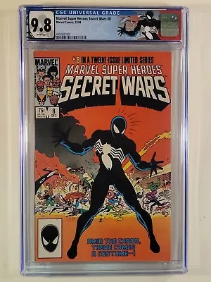 Buy Marvel Super Heroes Secret Wars #8 CGC 9.8! Vol 1 Origin Venom Symbiote • 504.80£