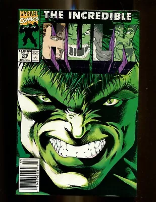 Buy INCREDIBLE HULK 379 (9.0) NEWSSTAND KEOWN MARVEL (b024) • 9.32£