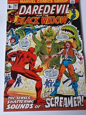 Buy DAREDEVIL # 101 1973 Marvel Comics (VOL. 1 1964) FN/VFN 1st Full Angar Screamer • 15.99£