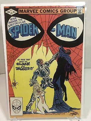 Buy Spectacular Spider-Man # 70 Fine Condition 1982 Direct Edition Marvel Comics • 2.14£