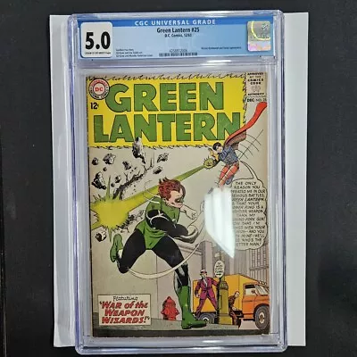 Buy Green Lantern #25 5.0 CGC DC Comics C313 • 31.06£