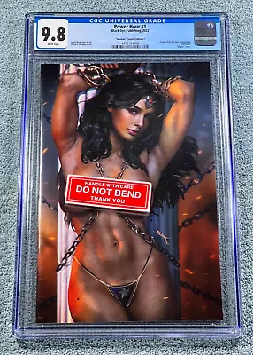 Buy POWER HOUR 1 CGC 9.8 Shikarii Amazon Wonder Woman Cosplay Virgin Variant LTD 200 • 776.57£