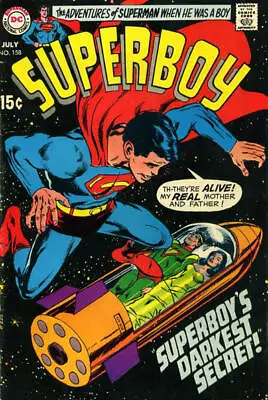 Buy SUPERBOY #158 F, Neal Adams Cover, DC Comics 1969 Stock Image • 6.99£