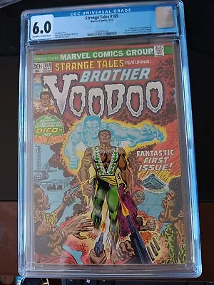 Buy STRANGE TALES #169 CGC 6.0 1973 1ST APPEARANCE & Origin OF BROTHER VOODOO MARVEL • 147.55£