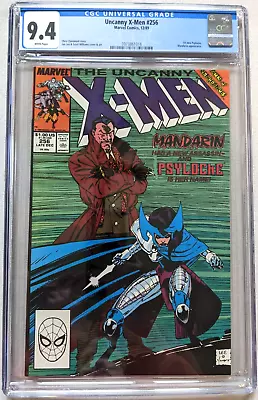 Buy Uncanny X-Men #256 9.4 CGC Graded White Pages • 38.82£