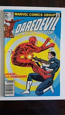 Buy Daredevil #183 (FN/VF) + #184 (NM-) 1st Battle Vs Punisher Frank Miller 1982 • 23.30£