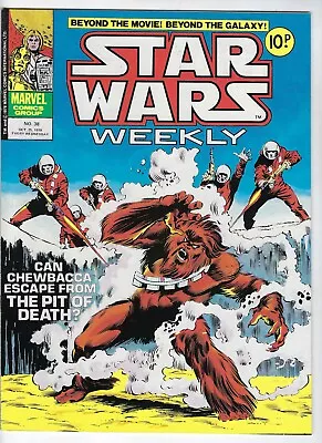 Buy Star Wars Weekly # 38 - Marvel UK - 25 Oct 1978 - UK Paper Comic • 5.95£