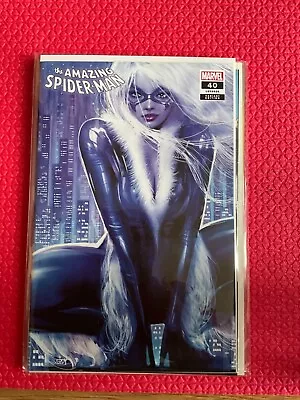 Buy Amazing Spider-Man #40 (Nathan Szerdy Black Cat Trade Dress Variant) • 12£