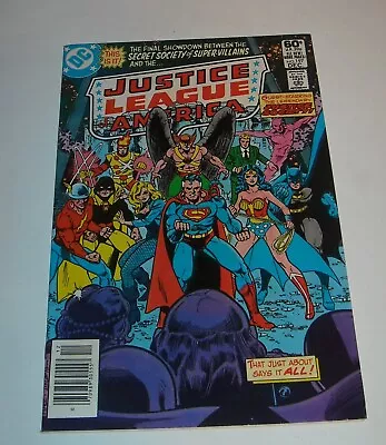 Buy JUSTICE LEAGUE # 197 DC Comics December 1981 NEWSSTAND VARIANT HIGH GRADE JSA • 7.77£