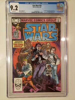 Buy Star Wars 70 CGC 9.2 Marvel Comics 1983 • 30.34£