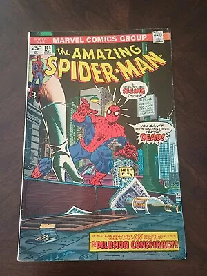 Buy AMAZING SPIDER-MAN #144, 1975 1st Full Appearance Of Gwen Stacy's Clone! VG MVS • 20.96£