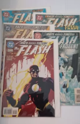 Buy The Flash Vol 2 Issues 113-117 Race Against Time 5-Part Storyline DC Comic Books • 10.87£