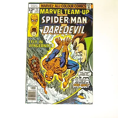 Buy Marvel Team Up: Spiderman & Daredevil: I Fly In Vengance 73 Sept • 10.99£